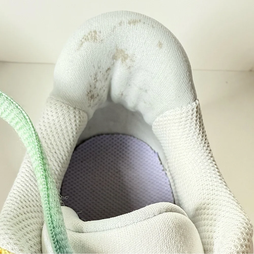 Nike Kids White and Pastel Sneakers